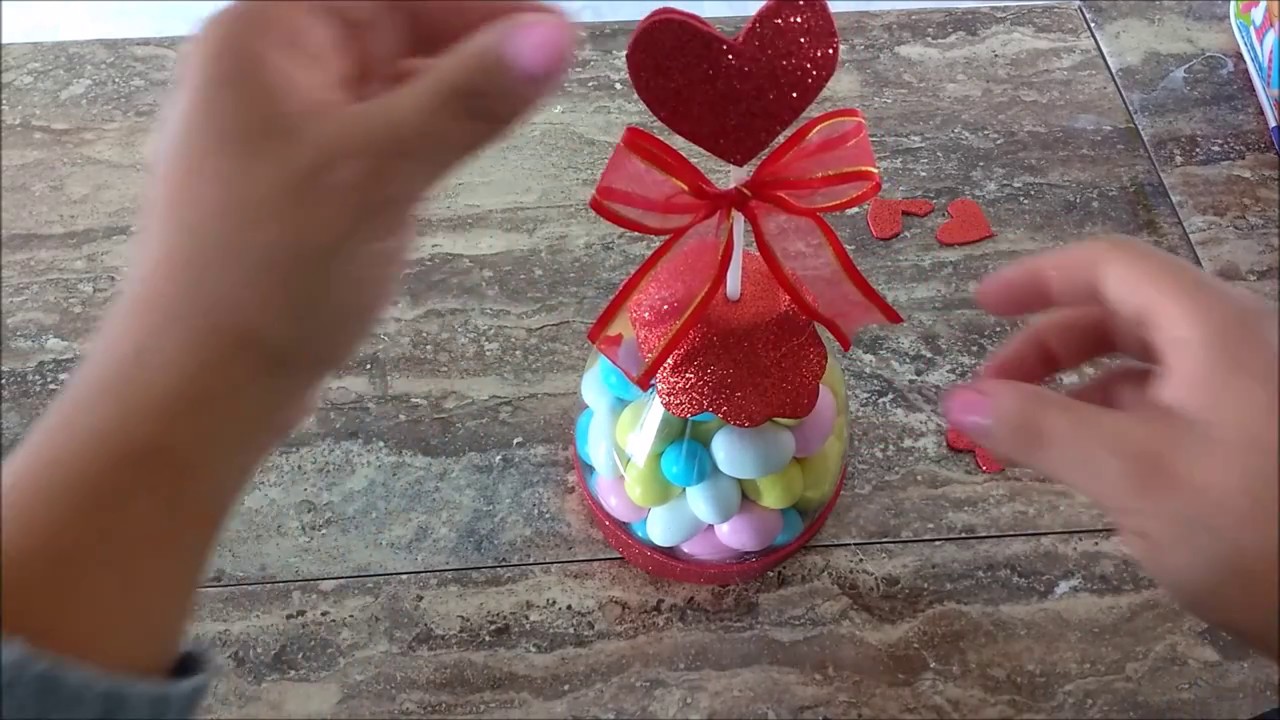 DIY 14 DE FEBRERO UN CHOCOREGALO, dulceros para vender con pet.