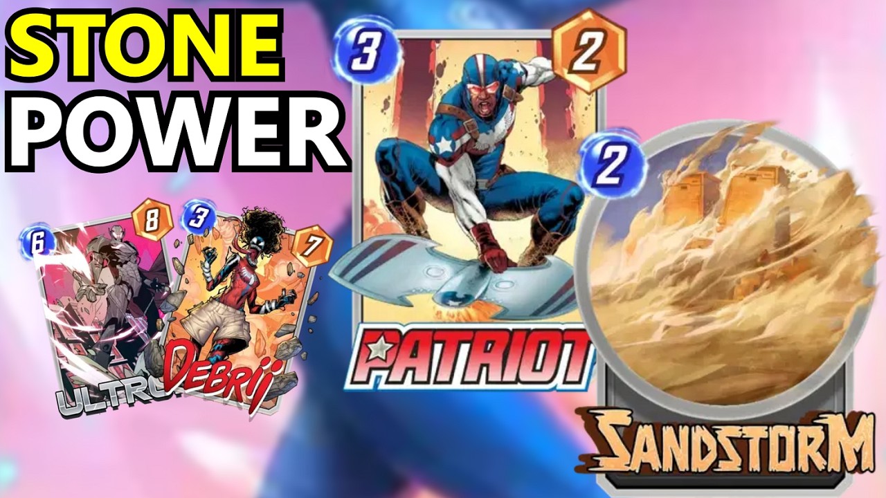 MARVEL SNAP INDONESIA - MEMASUKI ERA META BATU!! PATRIOT ULTRON SANDSTORM DECK