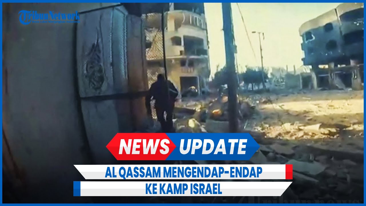 Aksi Menegangkan Brigade Al Qassam Mengendap-endap ke Kamp Tentara Israel Lakukan Penyerangan