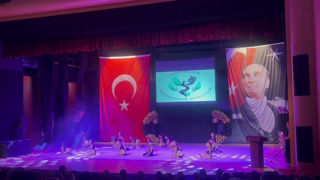 4,5 yaş grubu jimnastik gösterisi Part 2