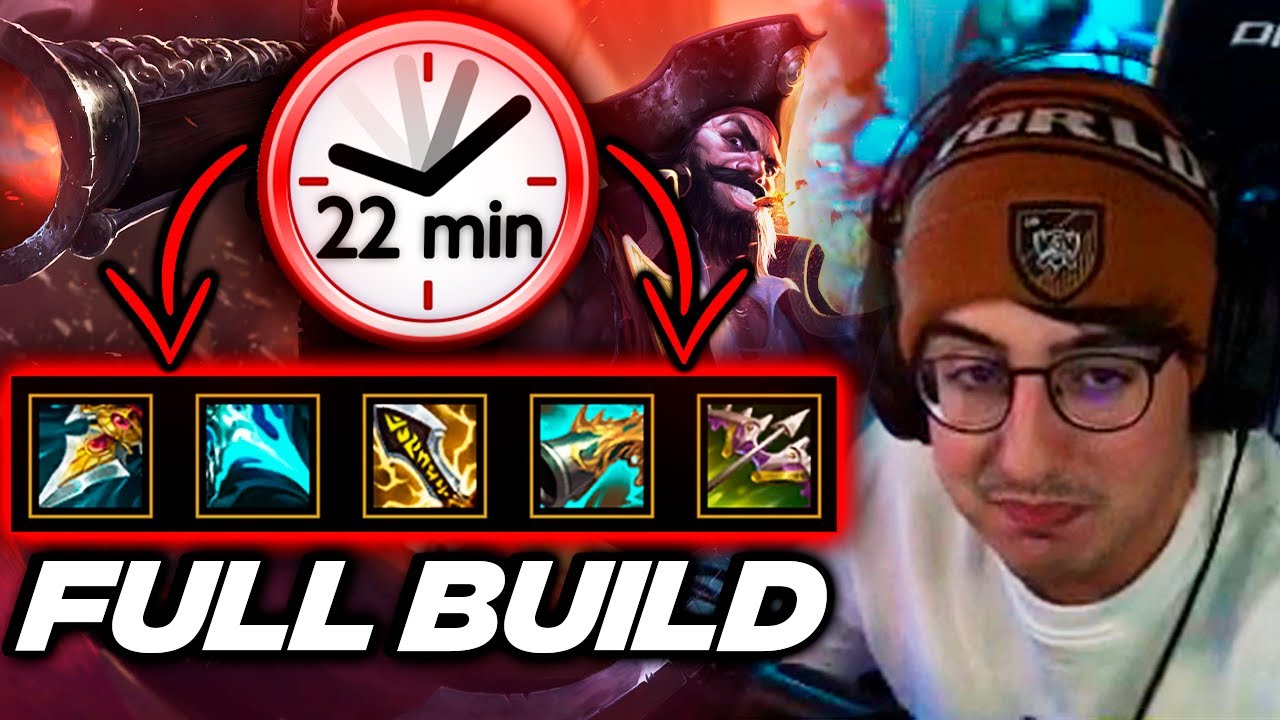 ¿20 mins FULL BUILD? ¡DE UN BARRIL mato a TODOS! CONTRA mi EX-SUPPORT (Kasing)
