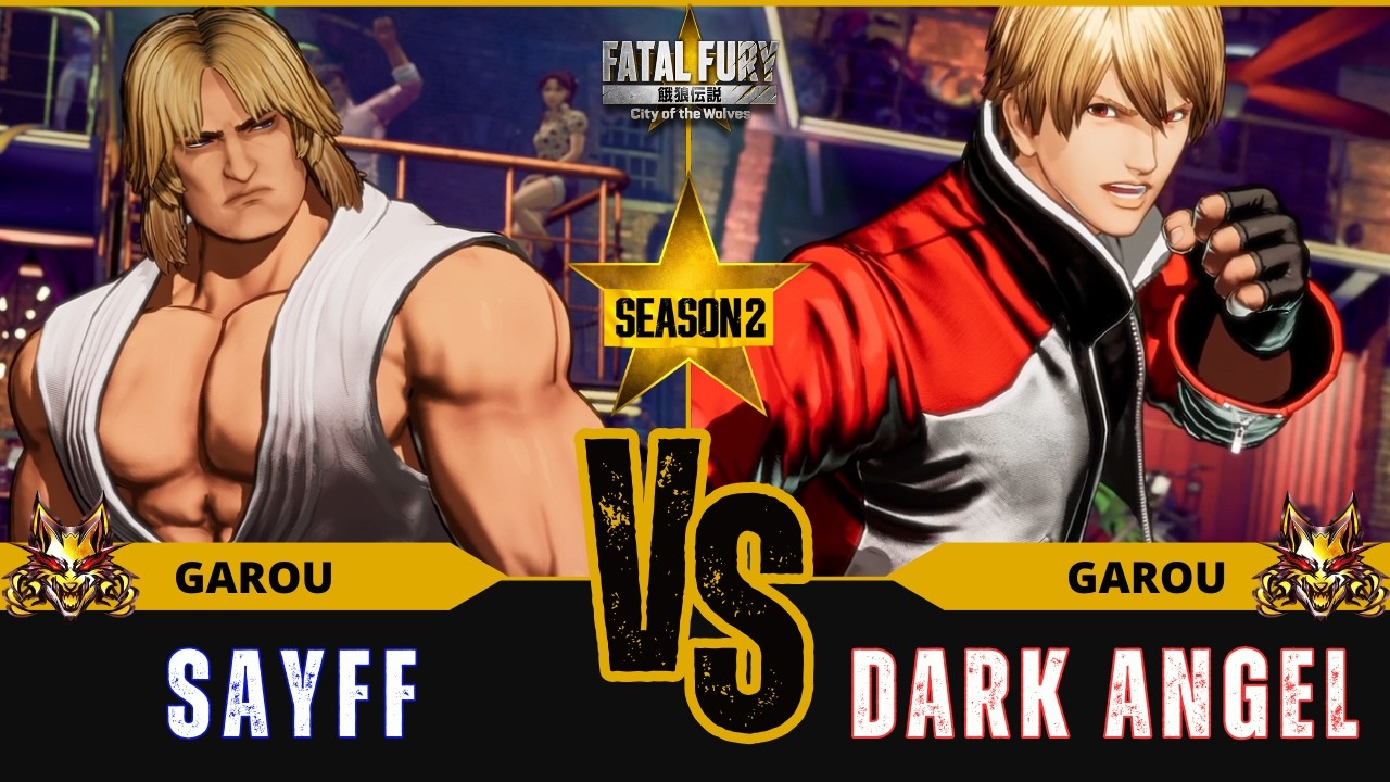 FF:CotW 🐺 SAYFF (Ken Masters) vs DARK ANGEL (Rock Howard)⭐Replay Match - FATAL FURY: CotW - 3/26