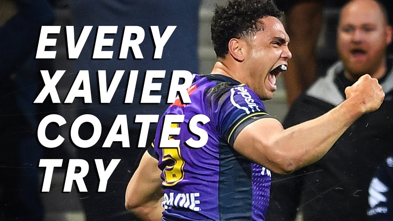 NRL Highlights | Every Xavier Coates try from season 2022 | NRL Highlights | Melbourne Storm