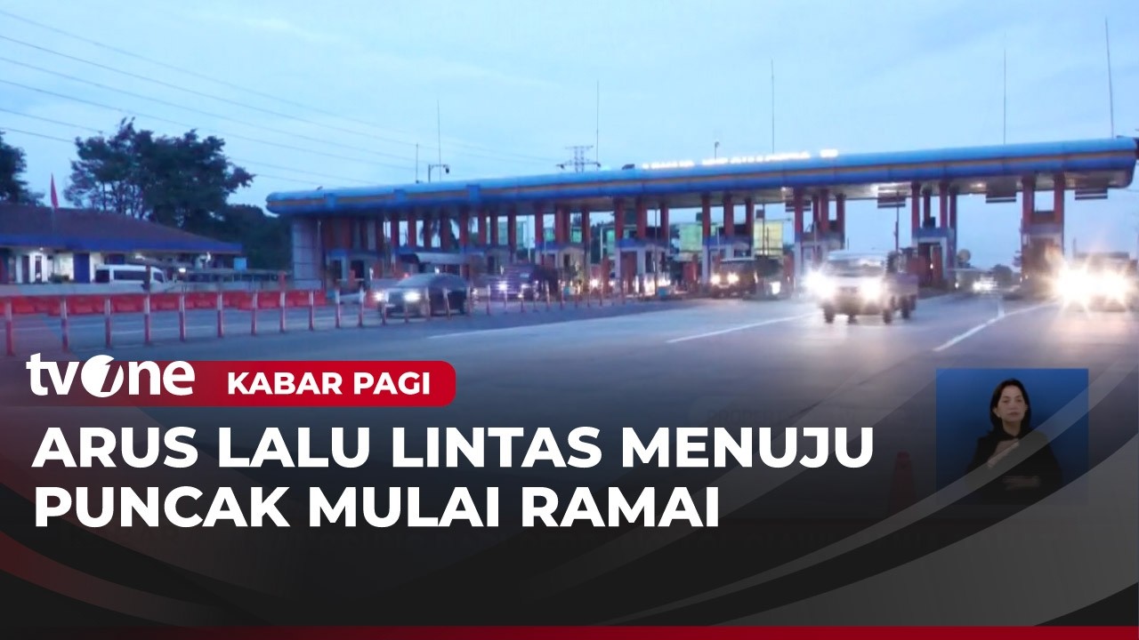Volume Kendaraan di GT Ciawi Terus Alami Peningkatan | Kabar Pagi