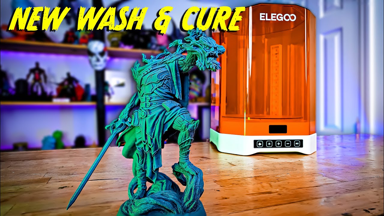 NEW $129.99 Elegoo Mercury Plus V3 Wash & Cure Station