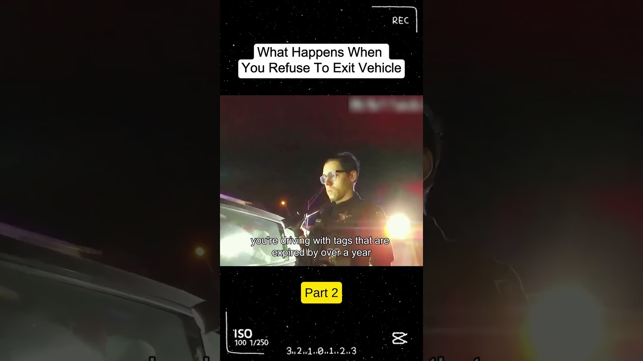 What Happens When You Refuse To Exit Vehicle - Part 2/2