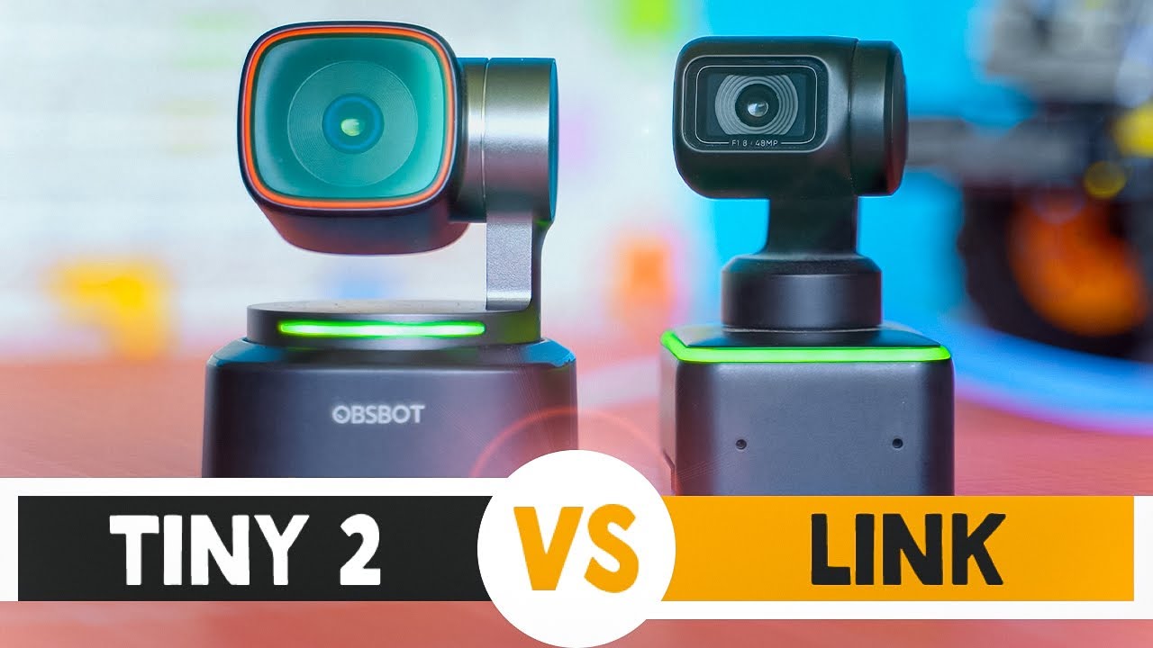 OBSBOT Tiny 2 4K Webcam vs Insta360 Link: Which is the BETTER Web Camera?