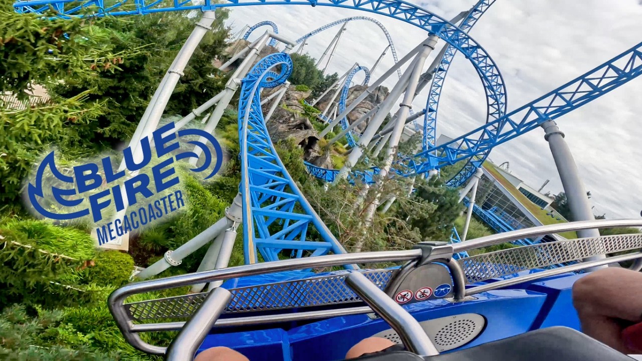 Blue Fire Megacoaster - Europa Park | On-Ride 4K [POV]