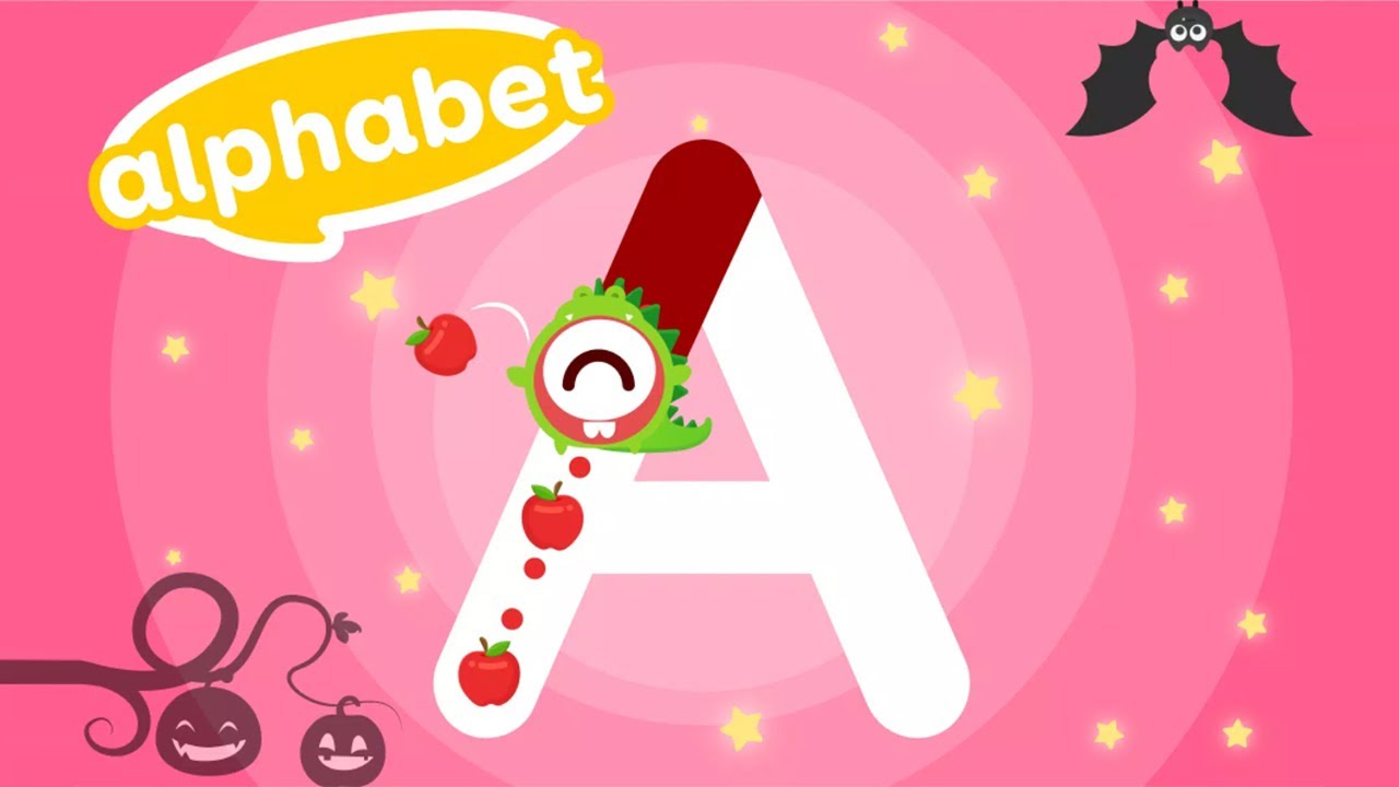 Tracing ABC - Learn to read and write the alphabet from A to Z | Candybots Games