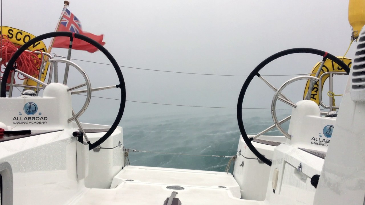 RYA/MCA Yachtmaster Offshore Exam in extreme weather