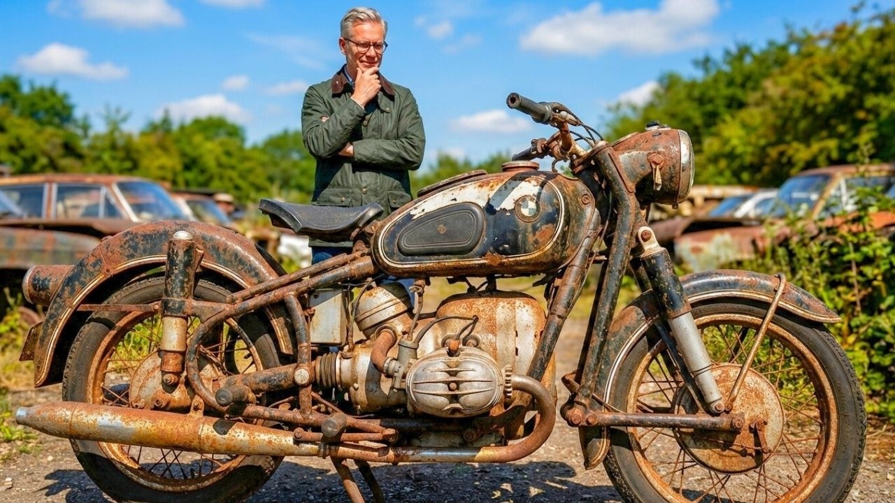 ASMR BMW R69S Restoration | 1960 Boxer Twin Complete Rebuild from Rust to Glory