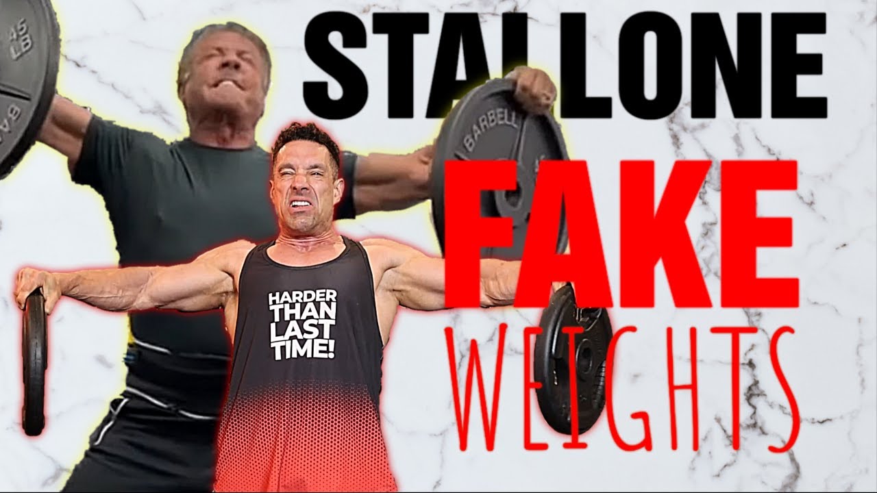 I TRIED the Stallone Challenge || STRONGER Than Stallone || Fake Plates
