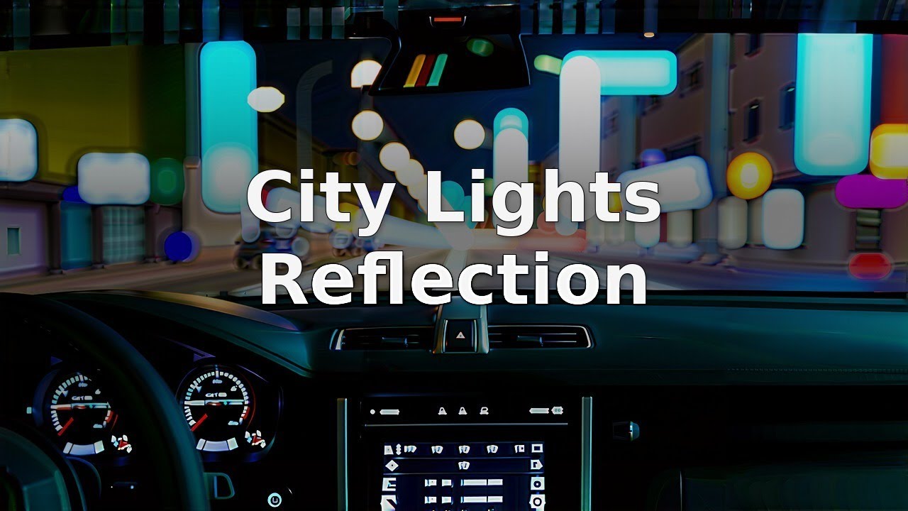 City Lights Reflection - Melodic Deep House for Evening Drive