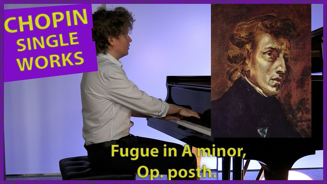 Chopin Fugue in A minor, Op. posth. - Nikolay Khozyainov |Complete Single Works|
