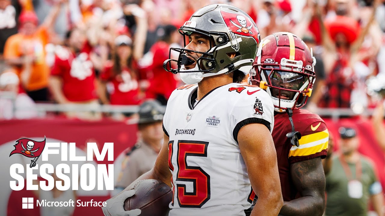 Rondé Barber Analyzes The Best Plays From The W vs. Washington | Film Session | Tampa Bay Buccaneers