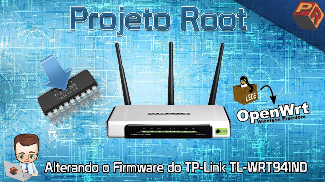 Instalando OpenWRT no TP-LINK WR941ND