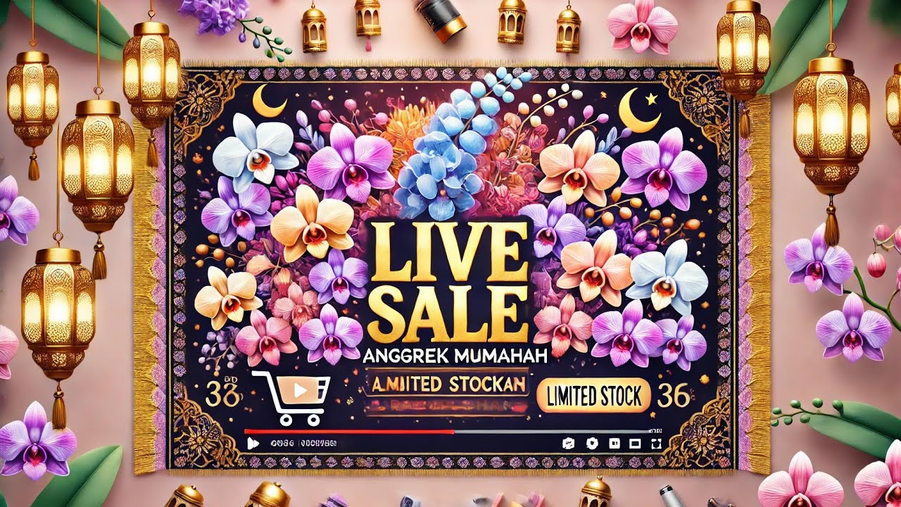 RAMADHAN SALE Jumat berkah pagi obral anggrek super istimewa🤗😍🥰