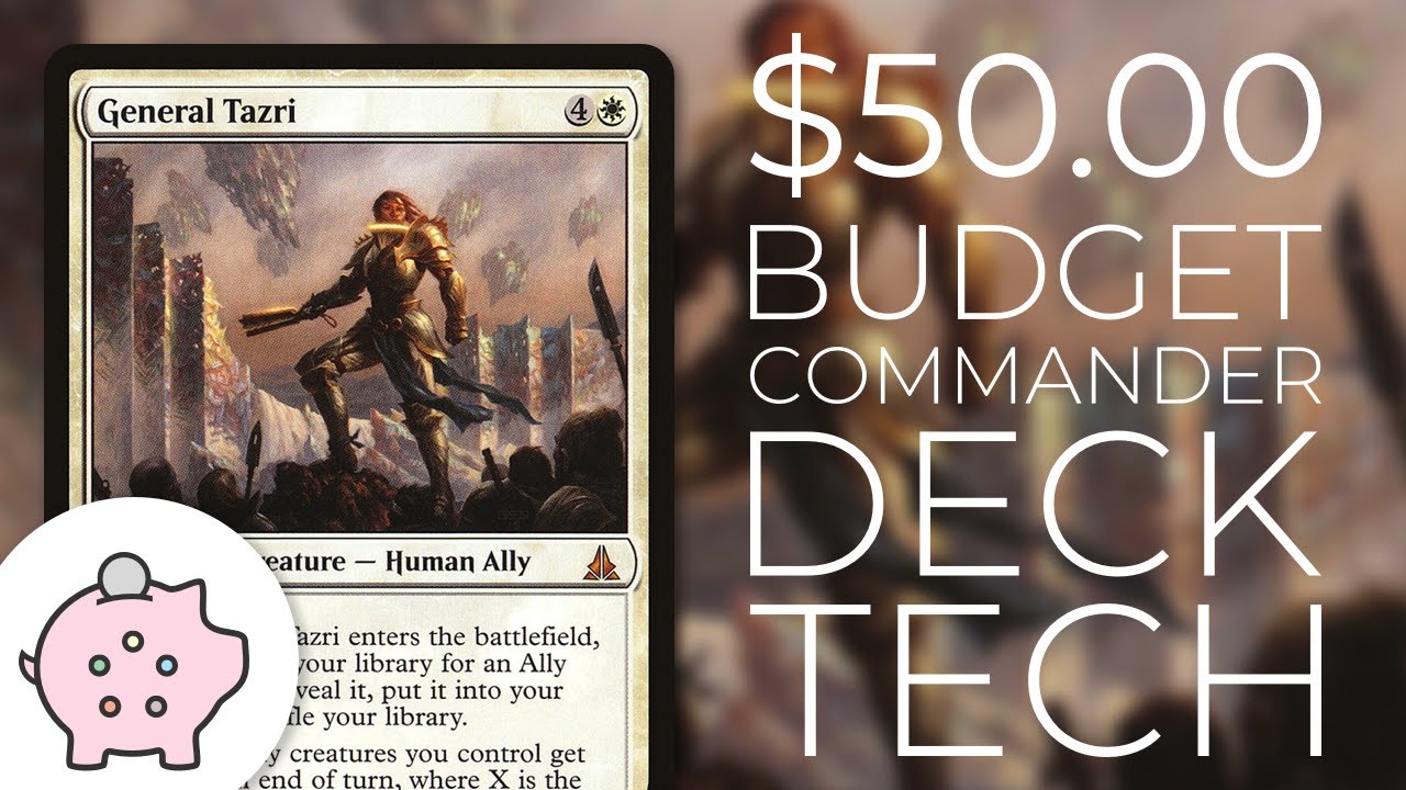 Генерал Тазри | EDH Бюджетная колода Tech $50 | Союзный племя | Blink | Magic the Gathering | Ком...
