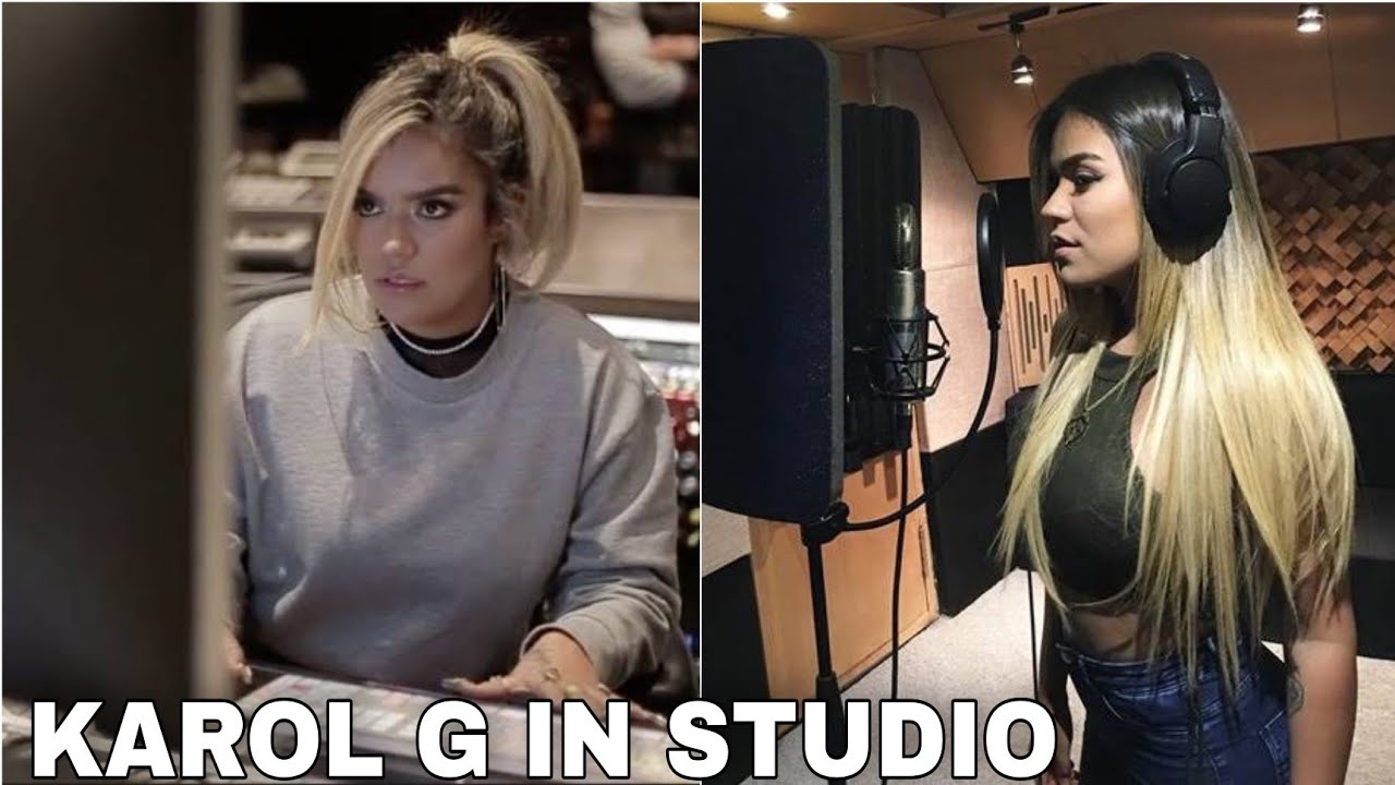 Karol G In Studio | Karol G en el estudio