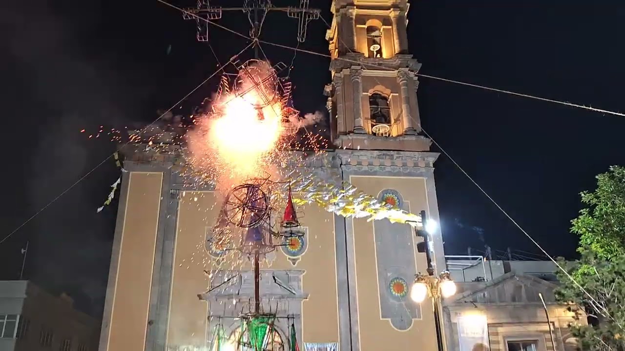 Quema de Pólvora, Fiesta Patronal de San Juan de Dios, Centro Histórico de San Luis Potosí ⛪️ 🔔 