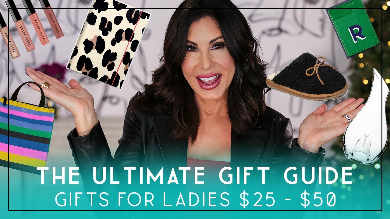 **The ULTIMATE  $25 - $50 Gift Guide ** | 100+ Gifts For HER  | Women's Gift Guide Holiday 2020