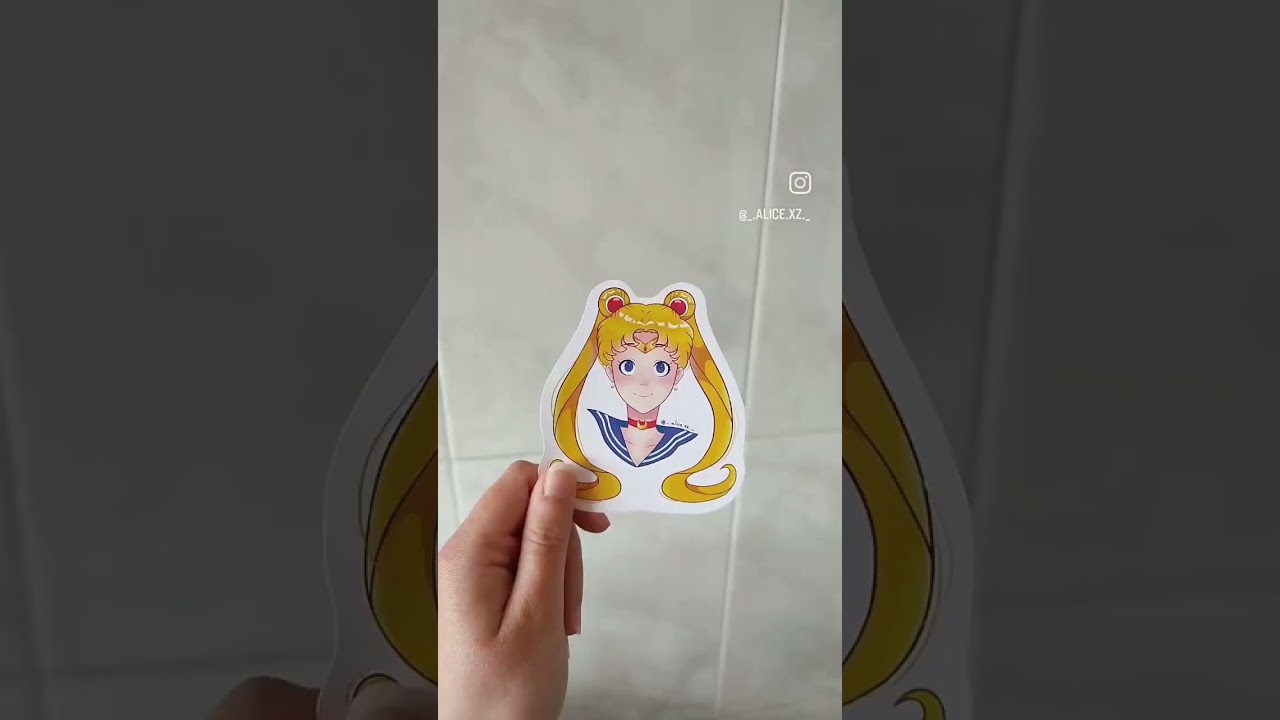 Friendly reminder of my Sailor Moon merch 👀 [Alice Z] #sailormoon #fanart #digitalartist #digitalart