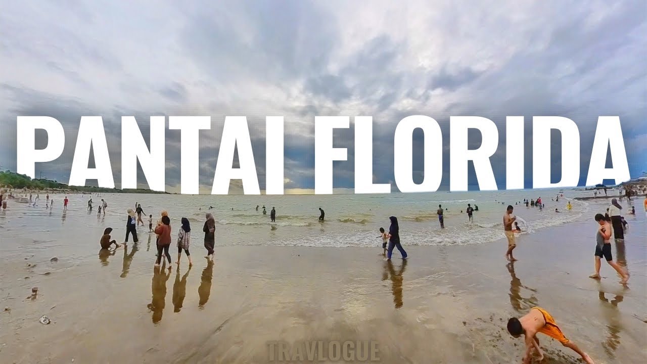 Pantai Florida Indah Anyer di Masa Libur Lebaran | TRAVLOGUE