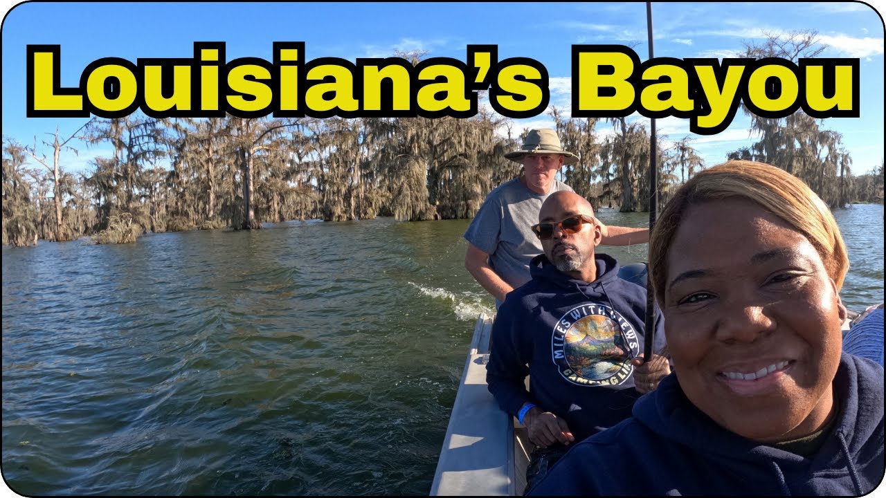 Touring Louisiana: We Left Our RV for a Day in the Swamp!