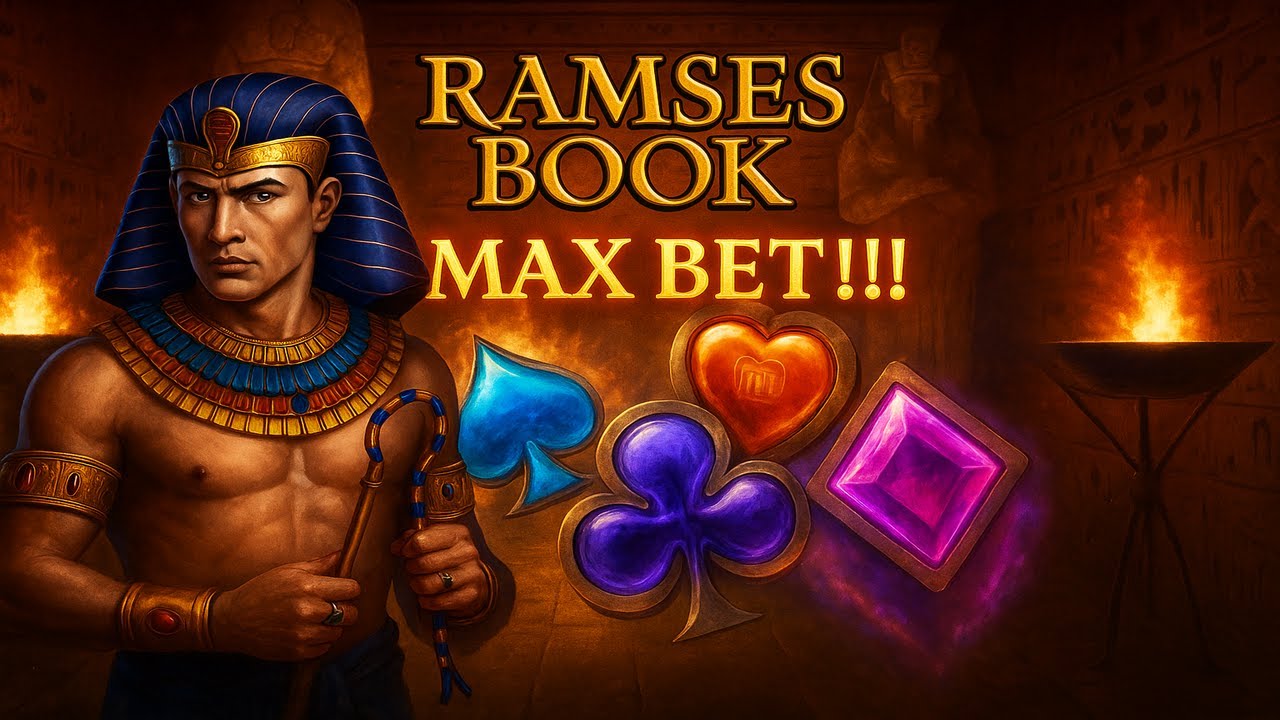 RAMSES BOOK MAX BET !!!