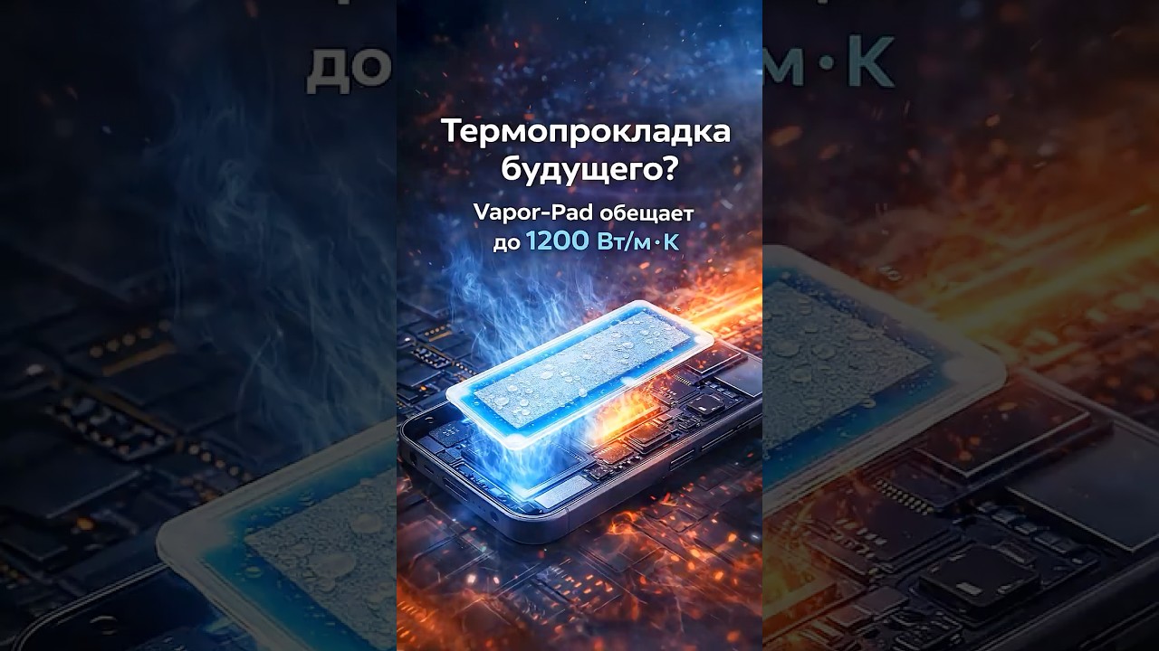 Новая термопрокладка с испарительной камерой шокировала рынок