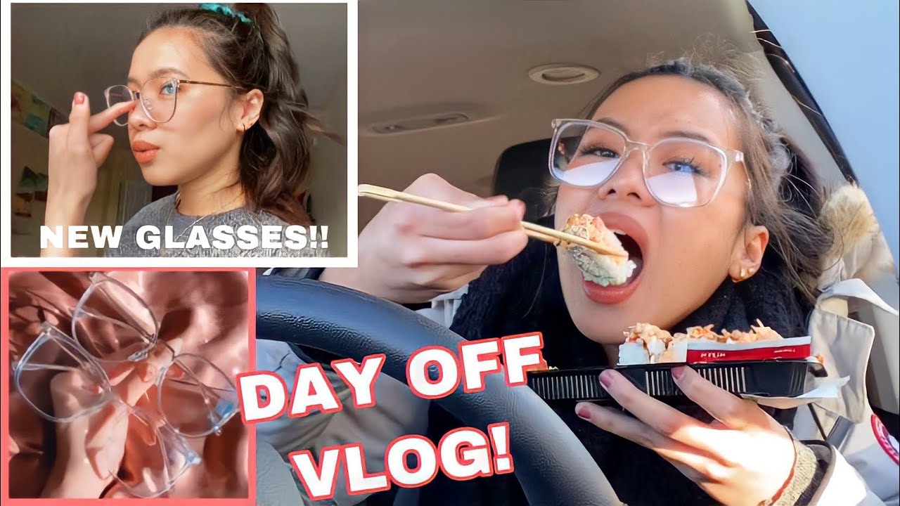 Nag SUSHI 🍣🍱 sa Day off!! Affordable Glasses from Firmoo!!