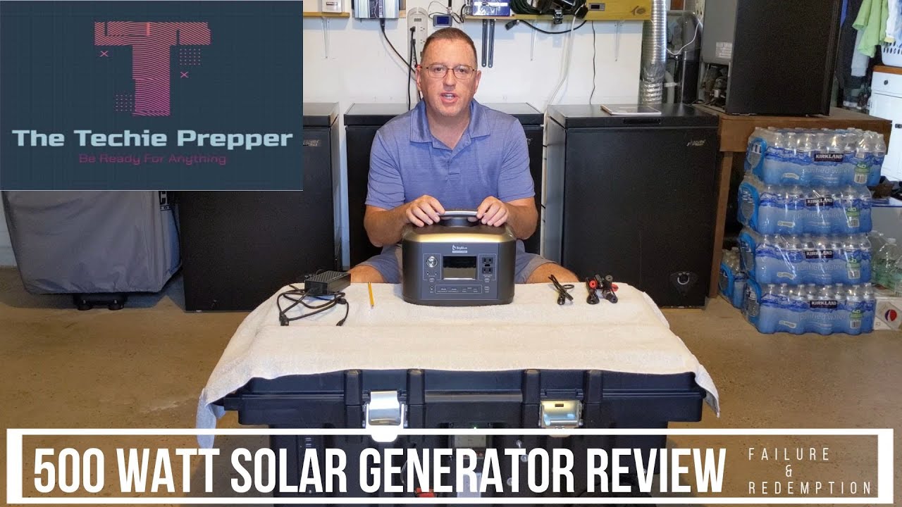 BigBlue Cellpowa 500 Watt Solar Generator Review - Failure and Redemption