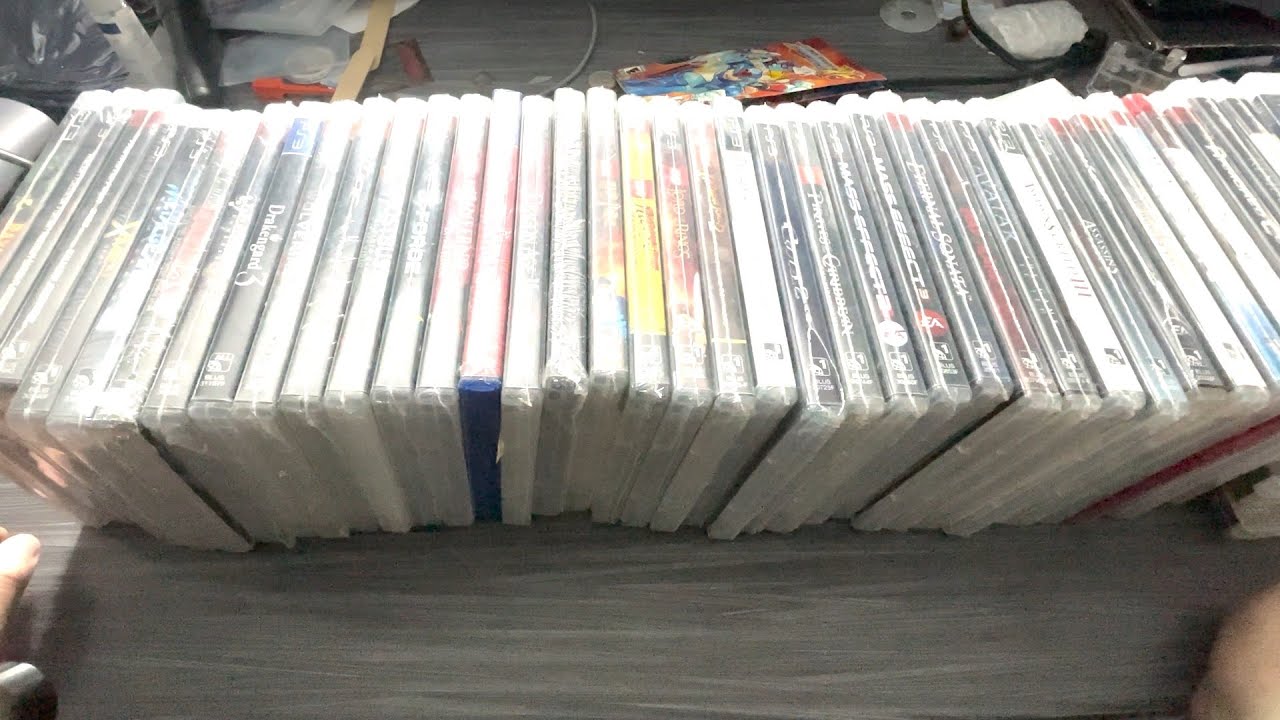 Unboxing MASSIVE AMOUNT OF PS3 Games
