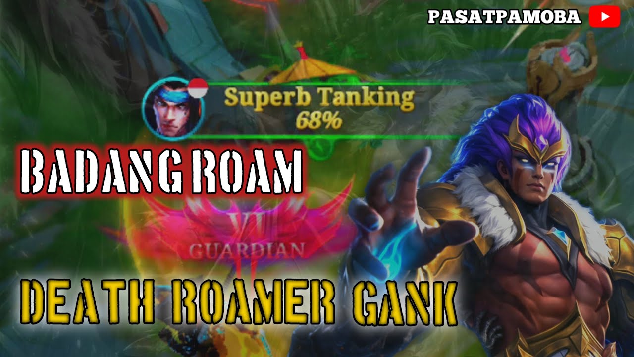 BADANG ROAM ASSIST | GAMEPLAY MOMENT ROAM & GANK🔥 MLBB @pasatpamoba