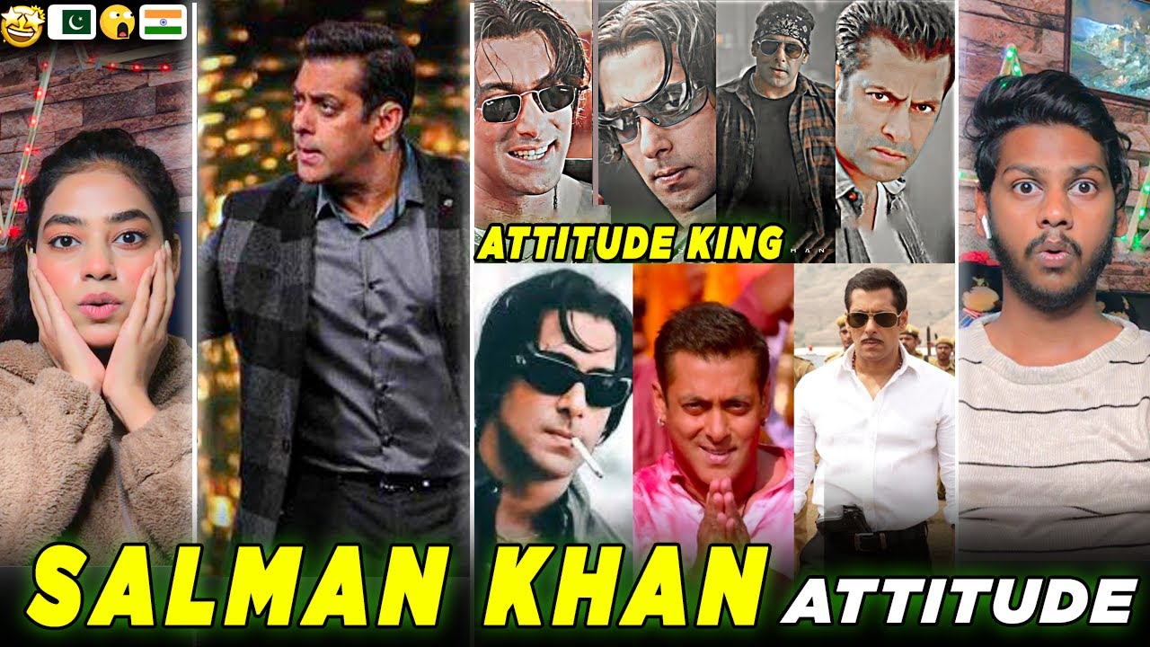 Pakistani Reaction on Salman Khan Attitude Videos 🔥| Salman Khan Angry Moments