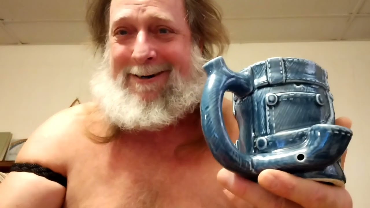 Wake and Bake with Roast & Toast Pipe Mug. So enjoyable.