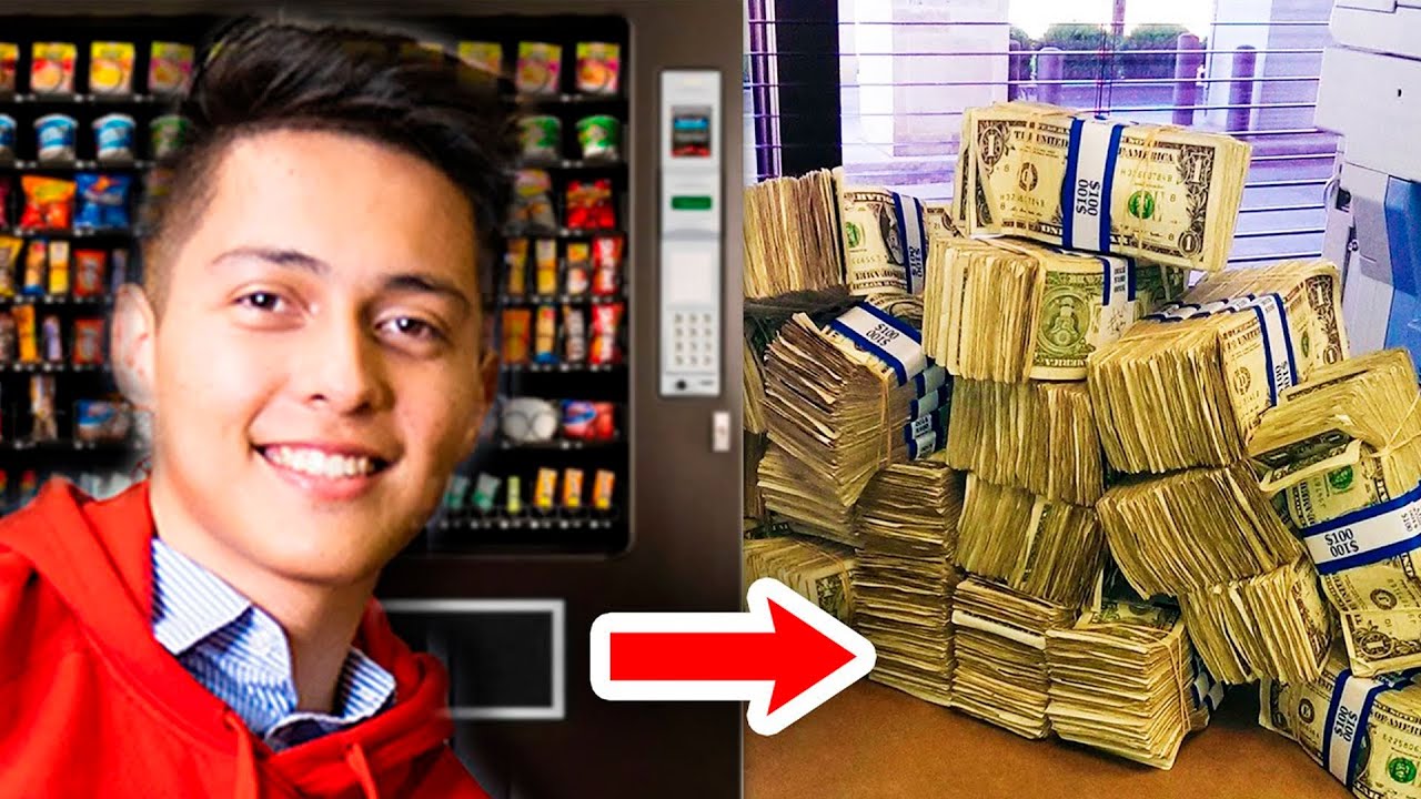 Conoce al Magnate de las Máquinas Expendedoras de 21 Años 🚀💰
