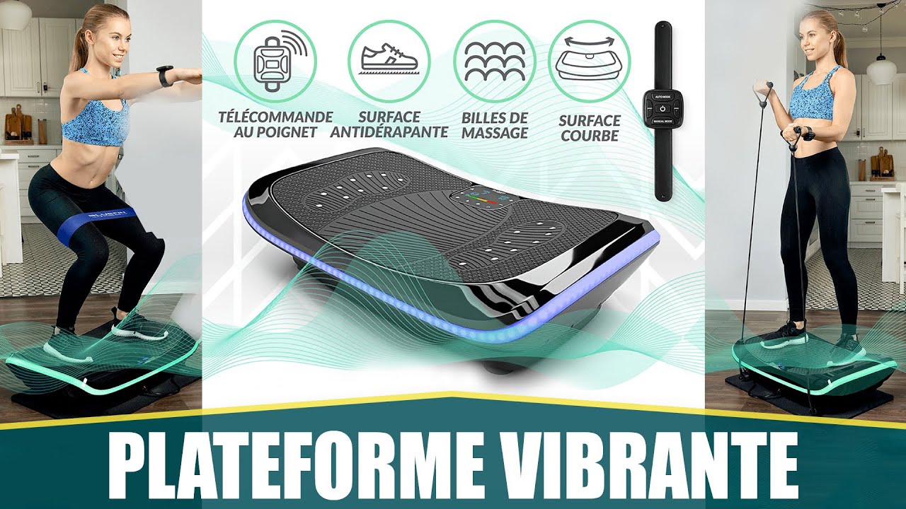 LA MEILLEURE PLATEFORME VIBRANTE ET OSCILLANTE 4D - Bluefin Fitness
