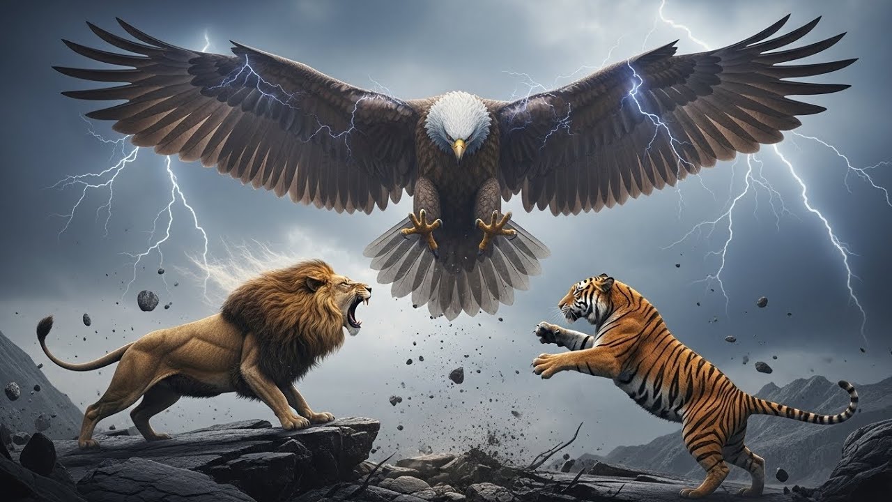 Lion & Tiger vs Griffin – Kings of Land vs Ruler of the Skies | Concept Cinemas