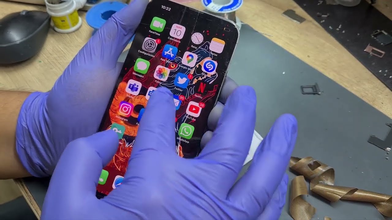 👉Cambio de pantalla display iPhone 13 pro max, sin mensaje de pieza desconocida 📱