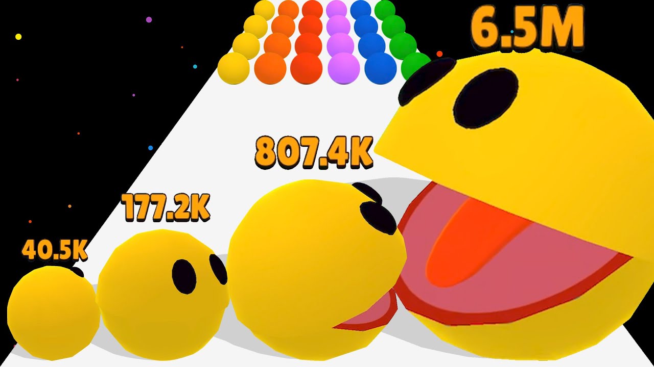 BALL EATING SIMULATOR (Roblox) Level Up Balls - MAX LEVEL