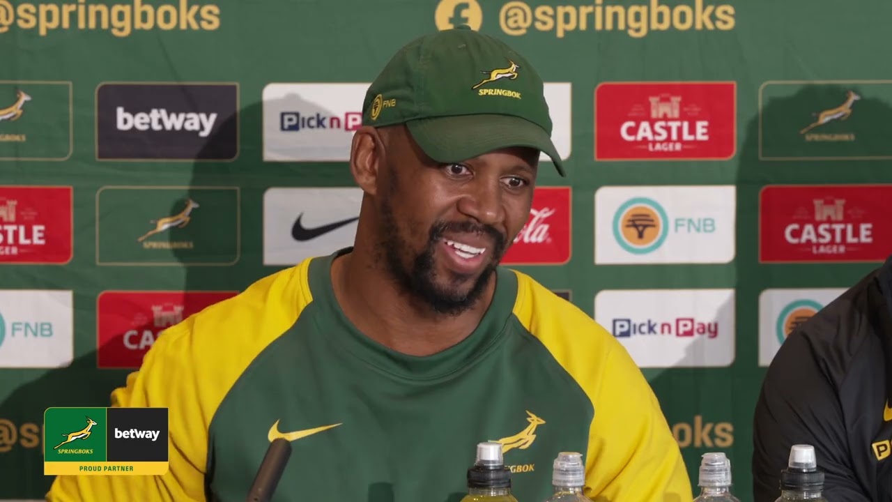 “Springboks Captain’s Final Press Conference | Siya Kolisi & Stix on Finishing Strong vs Wales”