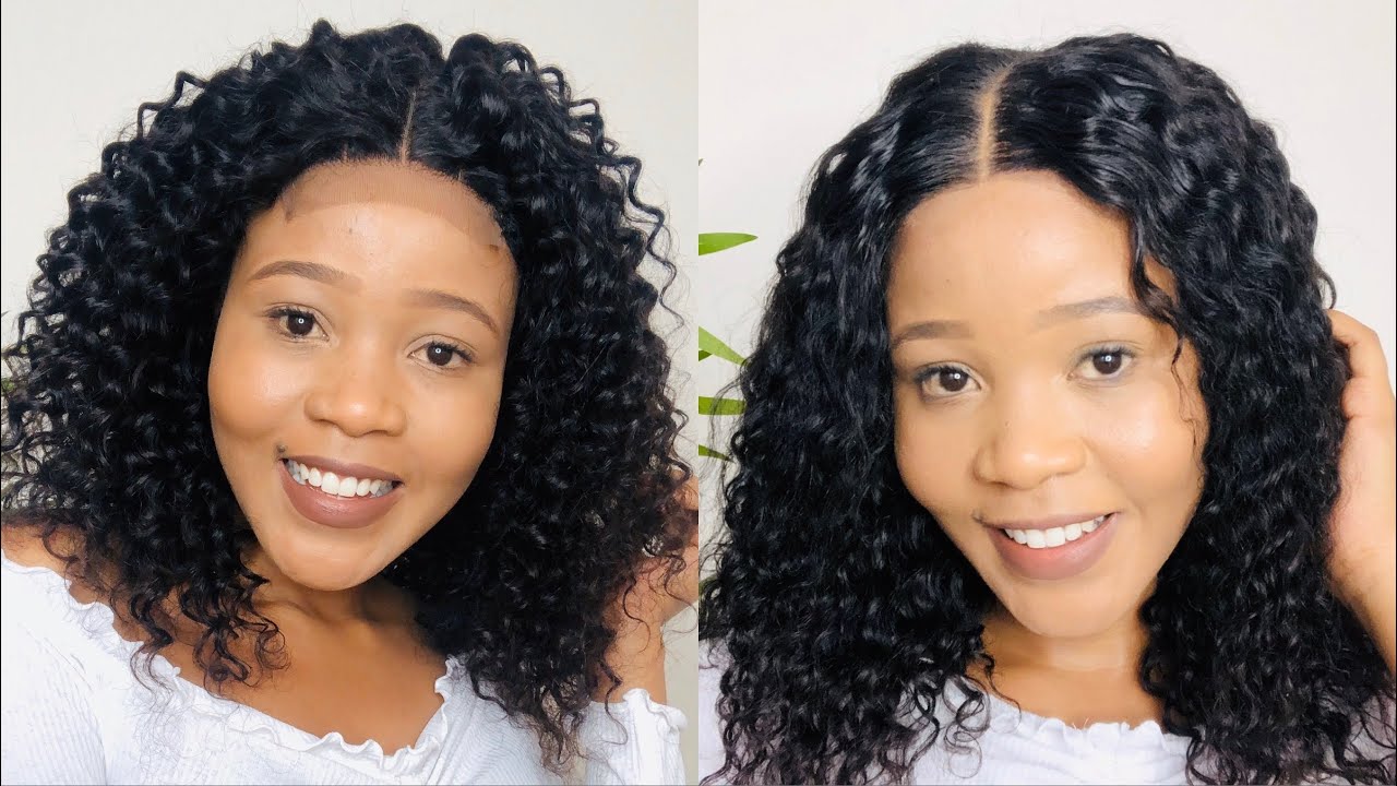 How to wear a 3part closure natural |how to customize closure | kholiswa m| South African youTuber