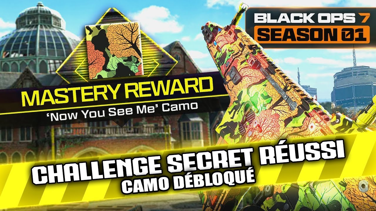 TUTO Débloquer le CAMOUFLAGE SECRET de 