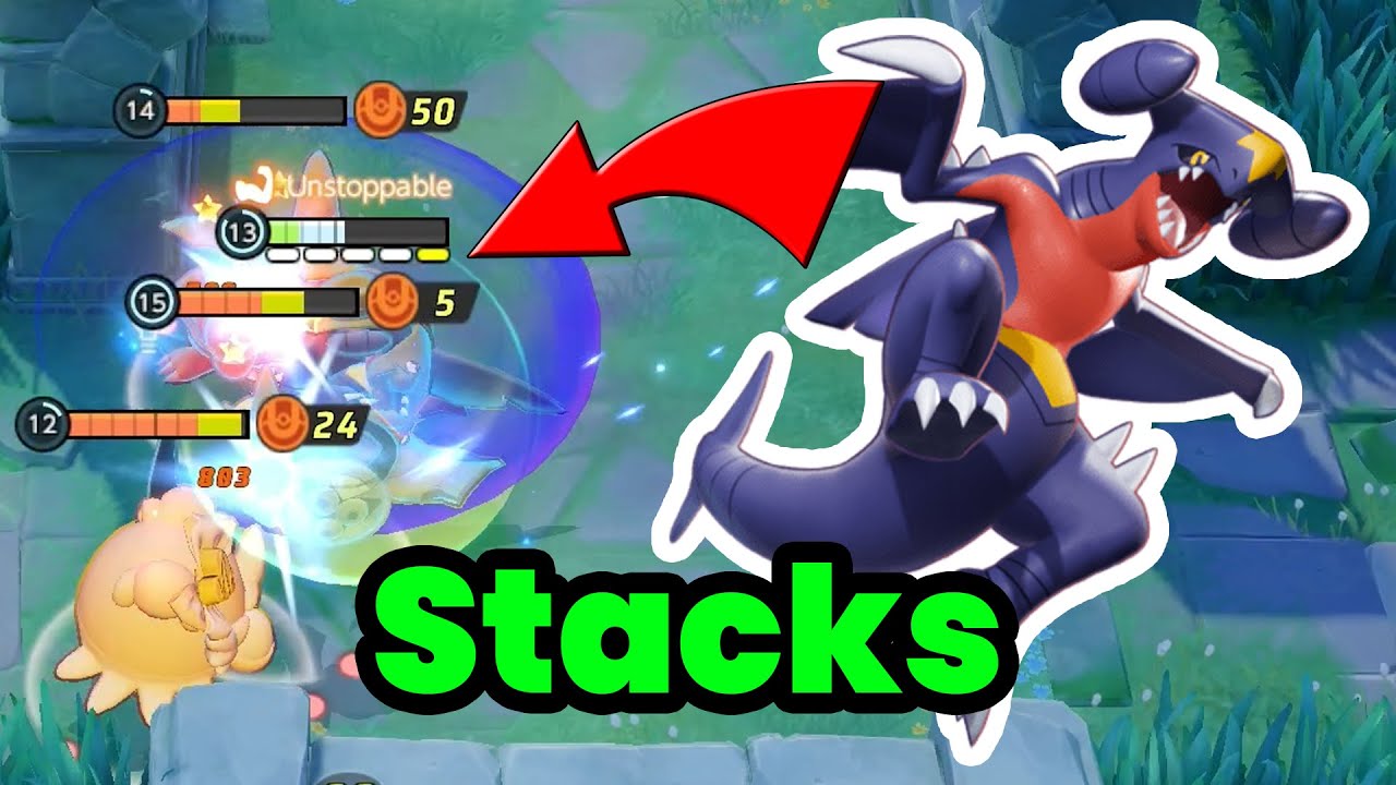 This Garchomp Build Goes CRAZY - Pokémon Unite Gameplay