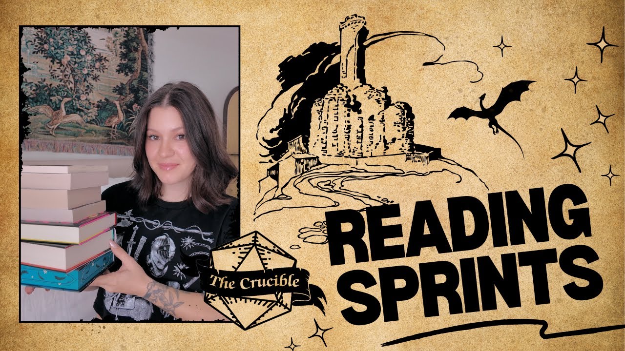 read with me for Realmathon | Readathon Reading Sprints