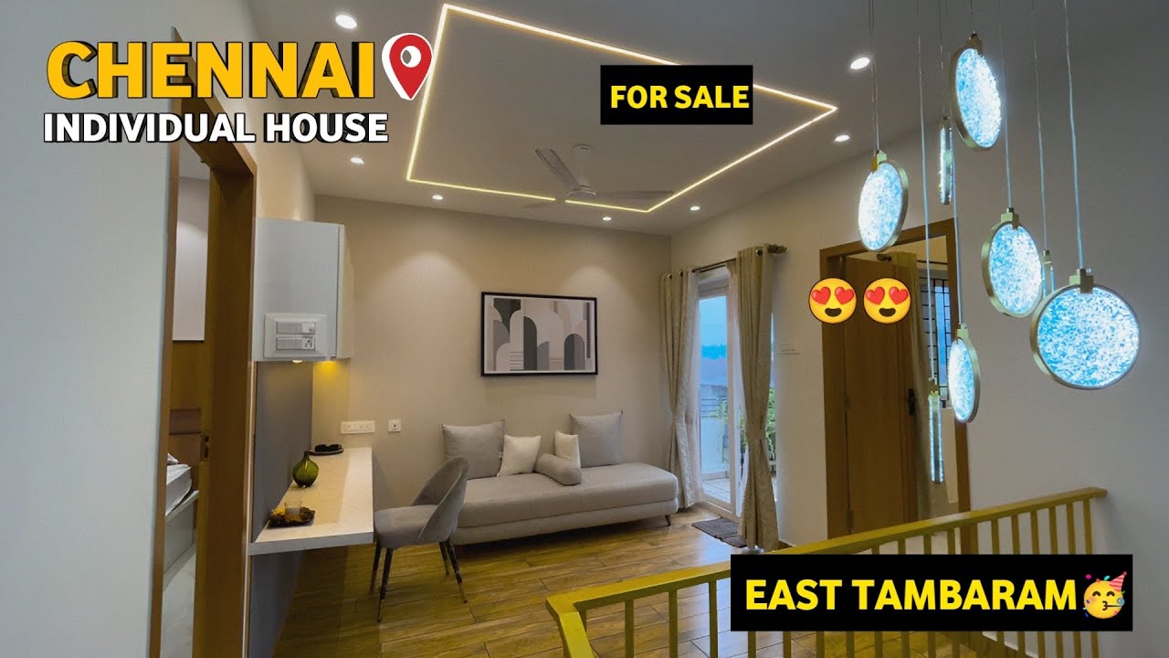 Individual House For sale in Chennai💥East Tambaram🥳3BHK Home Tour😍No Flood with Proof😱