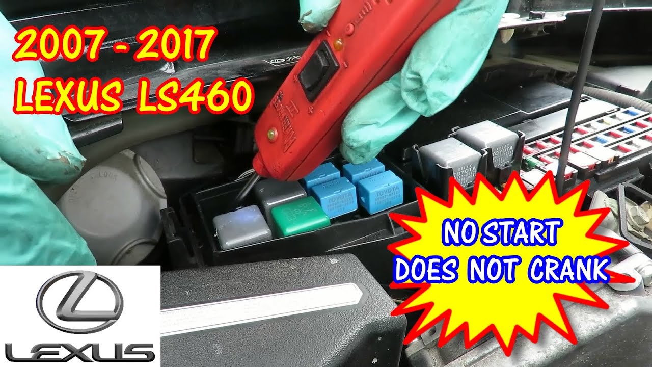 Lexus LS460 Does Not Start Does Not Crank