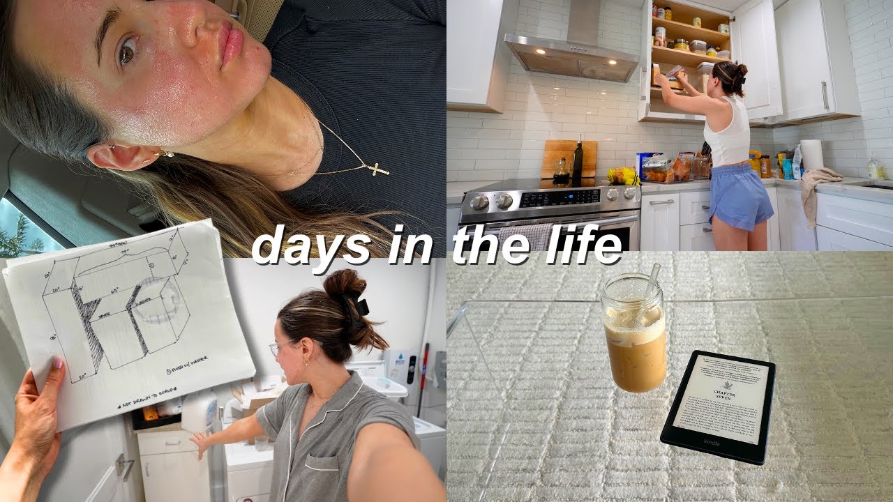 FLO vitamins review + DAYS IN MY LIFE | Reno plans, organizing the kitchen, and CO2 laser recovery!