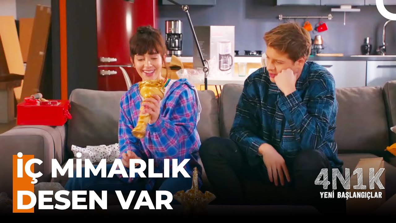 Barış'ın Yeni Evine Yaprak Dokunuşu🏡 - 4N1K Yeni Başlangıçlar